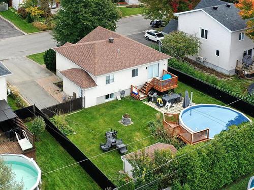 Aerial photo - 66Z  - 66Y Rue Des Tourterelles, Blainville, QC - Outdoor With Above Ground Pool