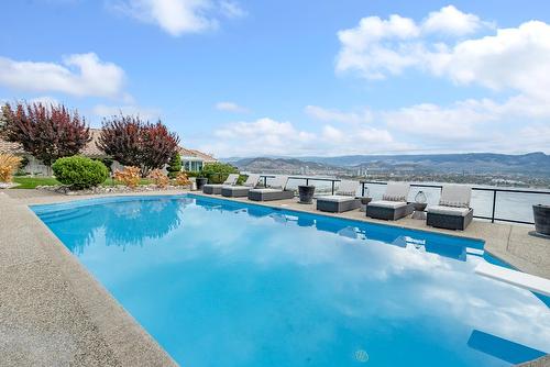 2305 Bridgeview Road, West Kelowna, BC - Outdoor With In Ground Pool With View