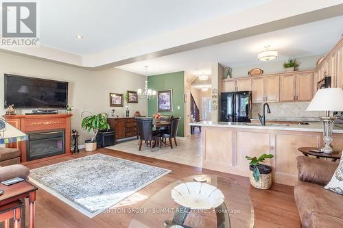 4002 Alexan Crescent, Burlington, ON - Indoor Photo Showing Living Room With Fireplace