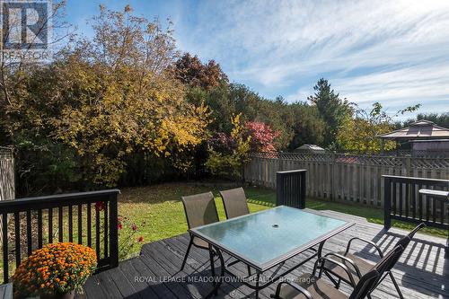 822 Laurier Avenue, Milton, ON - Outdoor With Deck Patio Veranda With Backyard