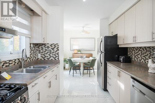 822 Laurier Avenue, Milton, ON - Indoor Photo Showing Kitchen With Double Sink