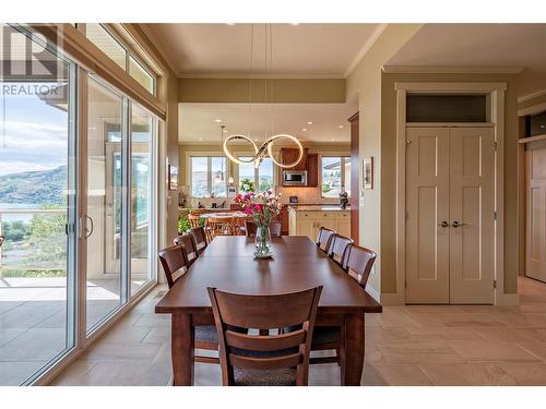 8883 Braeburn Drive, Coldstream, BC - Indoor Photo Showing Dining Room