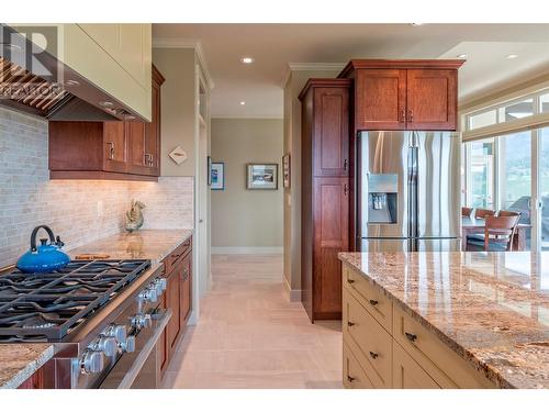 8883 Braeburn Drive, Coldstream, BC - Indoor Photo Showing Kitchen With Upgraded Kitchen