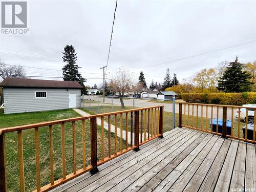 265 8Th Avenue W, Melville, SK - Outdoor With Deck Patio Veranda With Exterior