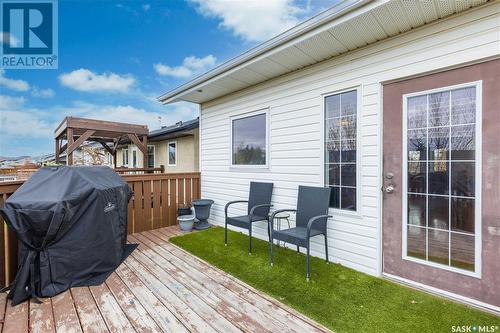 501B Ens Lane, Warman, SK - Outdoor With Deck Patio Veranda With Exterior