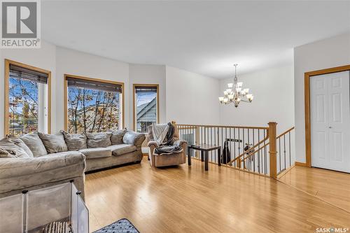 501B Ens Lane, Warman, SK - Indoor Photo Showing Living Room