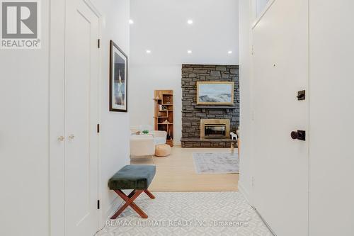 171 Coronation Drive, Toronto, ON - Indoor Photo Showing Other Room With Fireplace