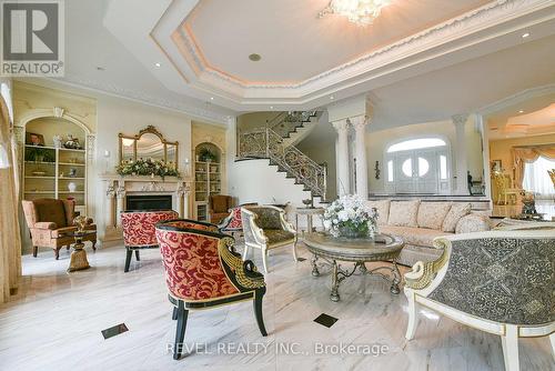 1000 Dalton Road, Timmins (Dalton Rd.), ON - Indoor Photo Showing Other Room With Fireplace