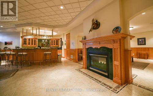 1000 Dalton Road, Timmins (Dalton Rd.), ON - Indoor Photo Showing Living Room With Fireplace