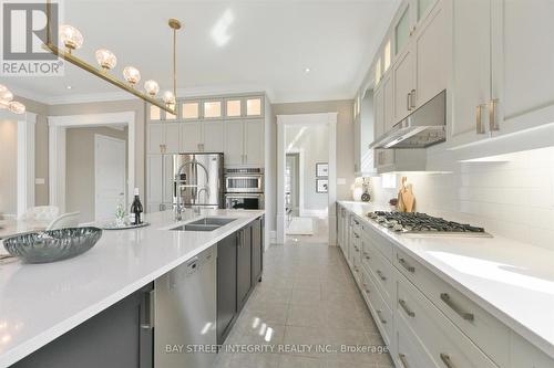 96 Mitchell Place, Newmarket, ON - Indoor Photo Showing Kitchen With Double Sink With Upgraded Kitchen