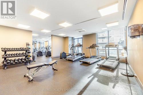 2415 - 35 Watergarden Drive, Mississauga, ON - Indoor Photo Showing Gym Room