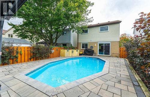 2323 Glastonbury Road, Burlington, ON - Outdoor With In Ground Pool With Deck Patio Veranda With Exterior