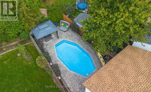 2323 Glastonbury Road, Burlington, ON - Outdoor With In Ground Pool