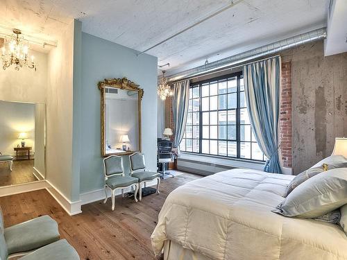 Chambre Ã  coucher principale - 501-502-454 Rue De La Gauchetière O., Montréal (Ville-Marie), QC - Indoor Photo Showing Bedroom