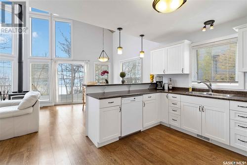 15 Humboldt Lake Drive, Humboldt Lake, SK - Indoor Photo Showing Kitchen With Double Sink