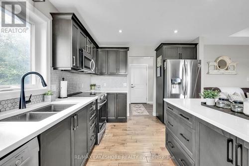 103 Hampton Crescent, Alnwick/Haldimand, ON - Indoor Photo Showing Kitchen With Stainless Steel Kitchen With Double Sink With Upgraded Kitchen