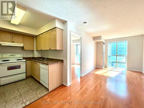 1005 - 28 Olive Avenue, Toronto, ON - Indoor Photo Showing Kitchen With Double Sink