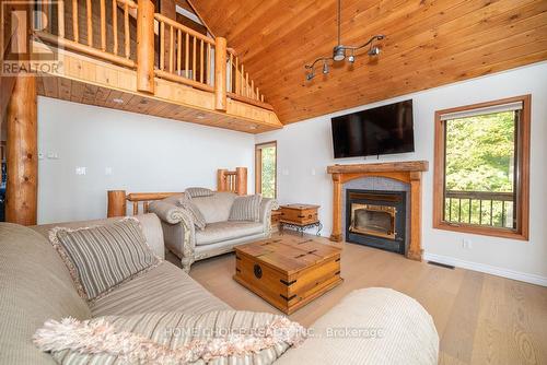 800 Forest Park Road, Laurentian Valley, ON - Indoor Photo Showing Living Room With Fireplace