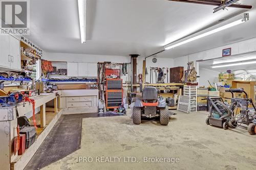 3857 County Rd 36 Road, Galway-Cavendish And Harvey, ON - Indoor Photo Showing Garage