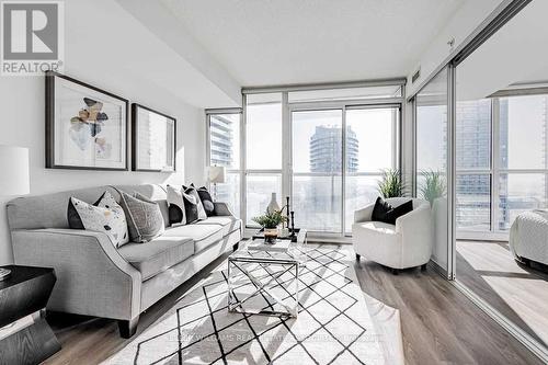 2103 - 85 Queens Wharf Road, Toronto, ON - Indoor Photo Showing Living Room