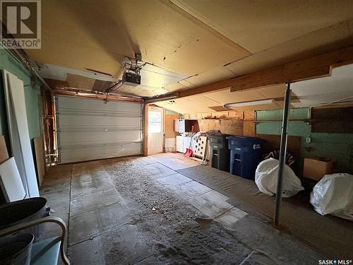 114 Stephens Street, Maryfield, SK - Indoor Photo Showing Garage