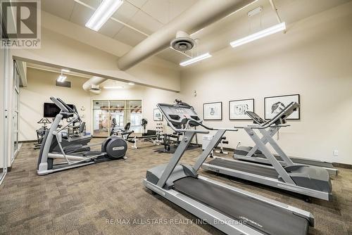 321 - 80 The Boardwalk Way, Markham, ON - Indoor Photo Showing Gym Room