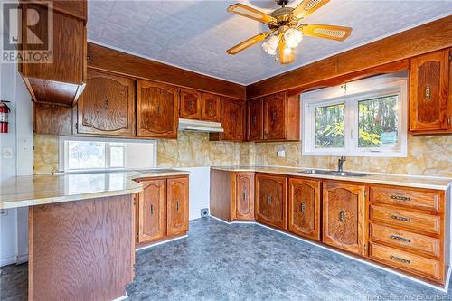 163 St Louis Street, Atholville, NB - Indoor Photo Showing Kitchen With Double Sink