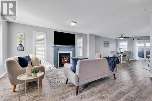 282 Strachan Street, Port Hope, ON - Indoor Photo Showing Living Room With Fireplace