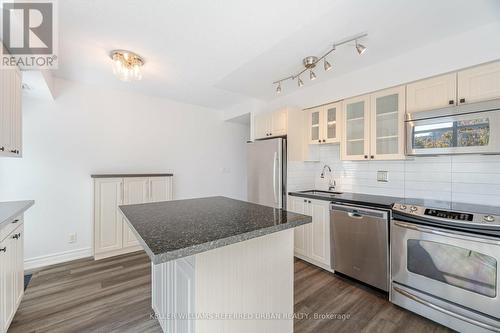 318 - 600 Fleet Street, Toronto, ON - Indoor Photo Showing Kitchen With Upgraded Kitchen