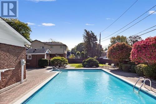 3585 Huntington, Windsor, ON - Outdoor With In Ground Pool With Backyard