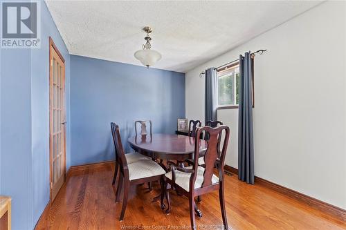 2617 Gesto Road, Essex, ON - Indoor Photo Showing Dining Room