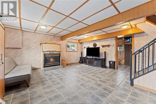 2617 Gesto Road, Essex, ON - Indoor With Fireplace