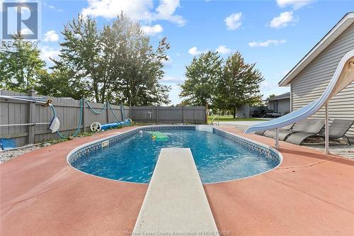 2617 Gesto Road, Essex, ON - Outdoor With In Ground Pool With Backyard