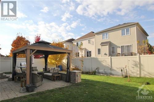 opposite view of backyard - 388 Haileybury Crescent, Ottawa, ON - Outdoor With Deck Patio Veranda With Backyard