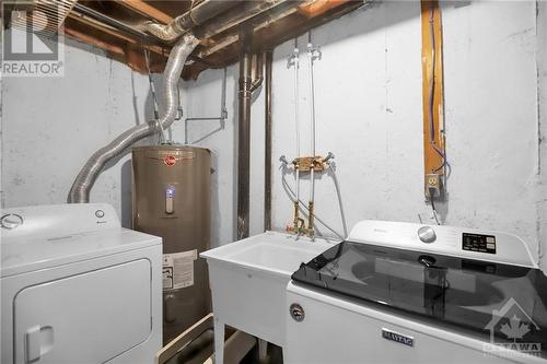 Laundry/Storage - Lower Level - 45B Forester Crescent, Ottawa, ON - Indoor Photo Showing Laundry Room