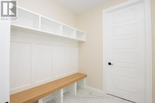 Mudroom with cubbies off garage - 88 Optimist Drive, Southwold (Talbotville), ON - Indoor