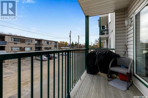 202 205 Mcintyre Street N, Regina, SK - Outdoor With Balcony With Exterior