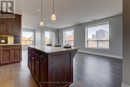 201 - 223 Erb Street W, Waterloo, ON - Indoor Photo Showing Kitchen