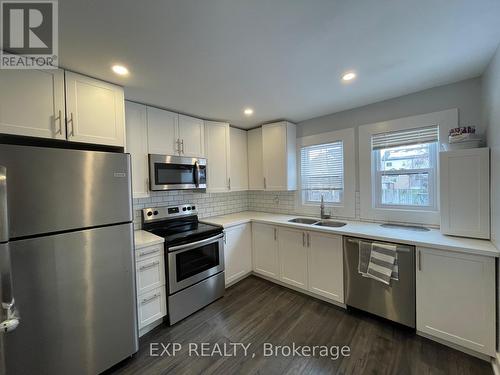 81 Colbourne Street, Hamilton, ON - Indoor Photo Showing Kitchen With Stainless Steel Kitchen With Double Sink