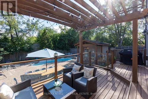 35 Yorkdale Crescent, Toronto, ON - Outdoor With Deck Patio Veranda With Exterior