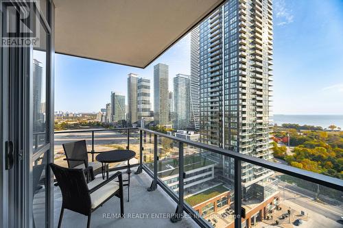 1807 - 2220 Lake Shore Boulevard W, Toronto, ON - Outdoor With Balcony With View With Exterior