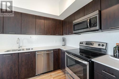 1807 - 2220 Lake Shore Boulevard W, Toronto, ON - Indoor Photo Showing Kitchen With Double Sink