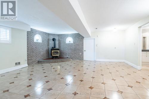 160 Gardiner Drive, Hamilton, ON - Indoor Photo Showing Other Room With Fireplace