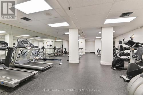 310 - 3845 Lake Shore Boulevard W, Toronto, ON - Indoor Photo Showing Gym Room