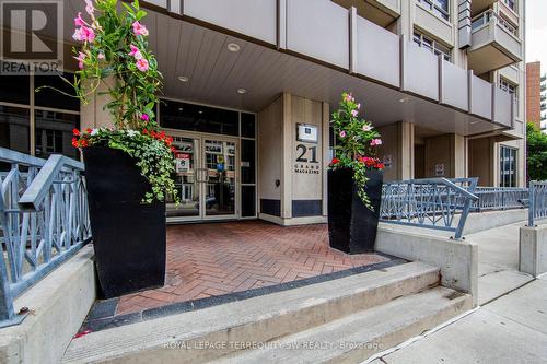 803 - 21 Grand Magazine Street, Toronto, ON - Outdoor With Balcony