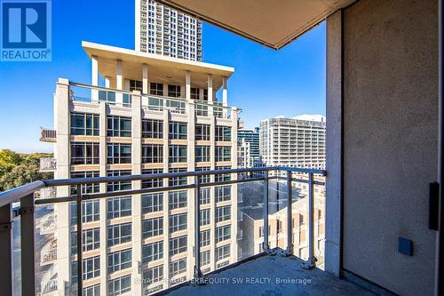 803 - 21 Grand Magazine Street, Toronto, ON - Outdoor With Balcony