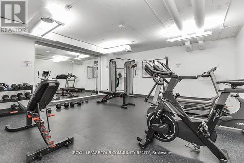 621 - 95 Bathurst Street, Toronto, ON - Indoor Photo Showing Gym Room