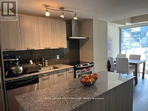 621 - 95 Bathurst Street, Toronto, ON - Indoor Photo Showing Kitchen With Upgraded Kitchen