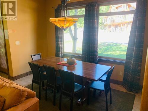 1351 Gerry Sorensen Way Unit# M1-D, Kimberley, BC - Indoor Photo Showing Dining Room