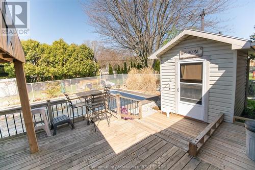 51 Pine Drive, Wallaceburg, ON - Outdoor With Deck Patio Veranda With Exterior